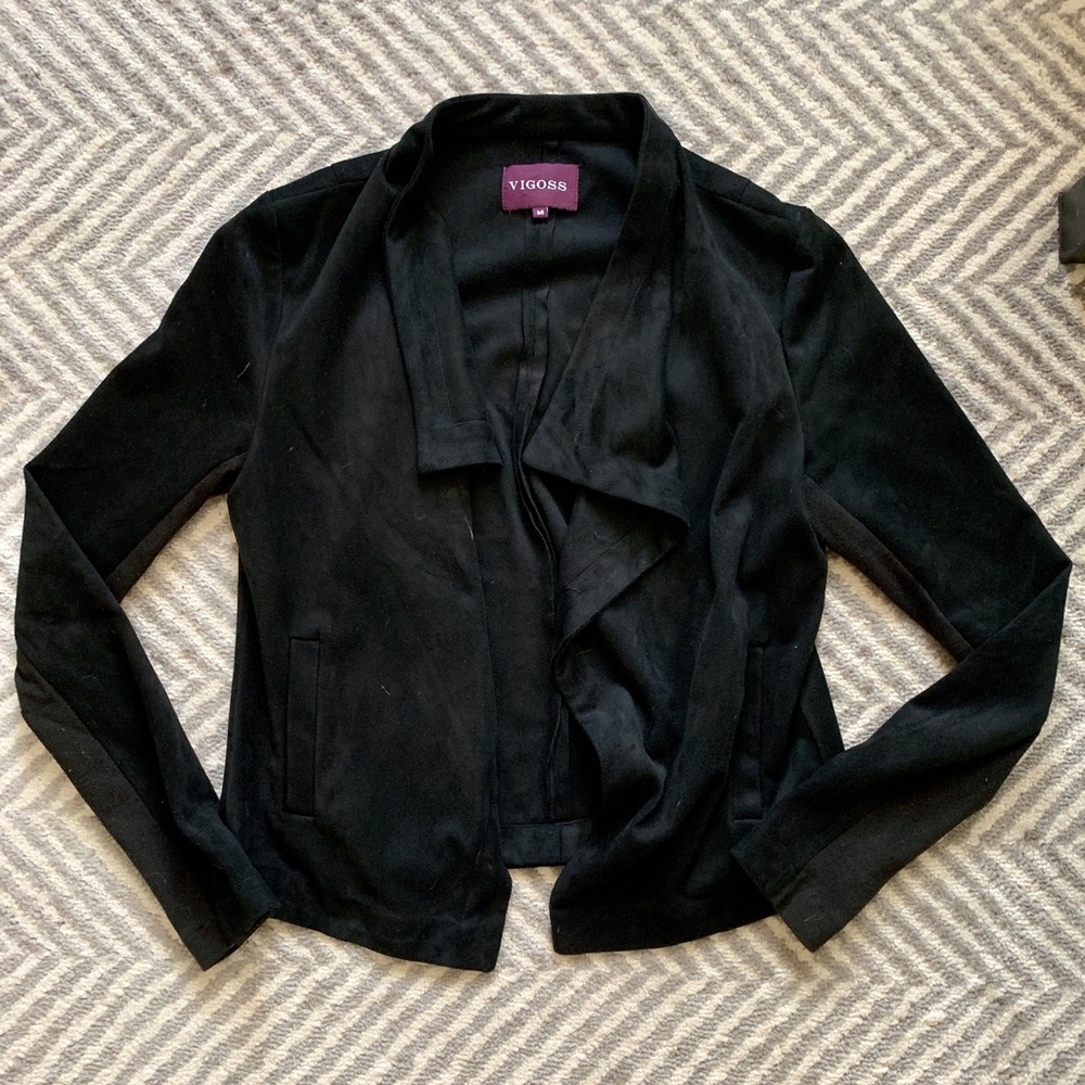 Vigoss Faux Suede Jacket